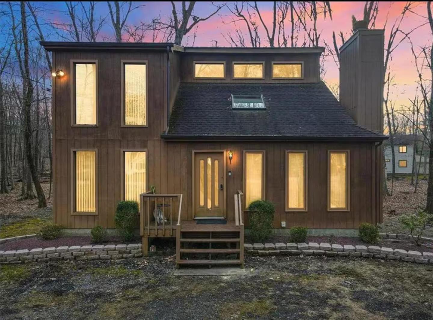 Cozy Cabin At Poconos With Hot Tub And Fire Pit East Stroudsburg Kültér fotó
